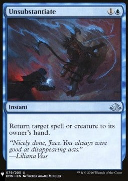 Unsubstantiate⁣ - Mystery Booster 2: Reprints from Across Magic's History⁣ (Uncommon)