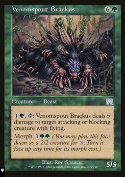 Venomspout Brackus⁣ - Mystery Booster 2: Reprints from Across Magic's History⁣ (Uncommon)