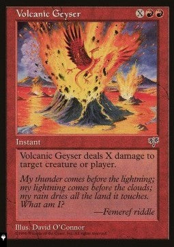 Volcanic Geyser⁣ - Mystery Booster 2: Reprints from Across Magic's History⁣ (Uncommon)