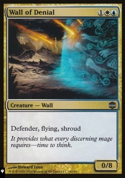 Wall of Denial⁣ - Mystery Booster 2: Reprints from Across Magic's History⁣ (Uncommon)