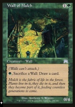 Wall of Mulch⁣ - Mystery Booster 2: Reprints from Across Magic's History⁣ (Uncommon)