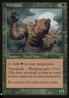Werebear⁣ - Mystery Booster 2: Reprints from Across Magic's History⁣ (Common)