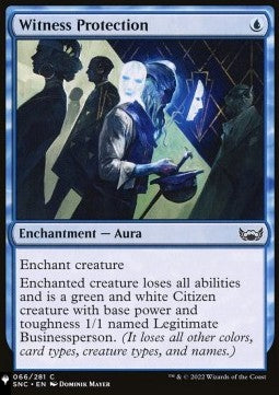 Witness Protection⁣ - Mystery Booster 2: Reprints from Across Magic's History⁣ (Common)