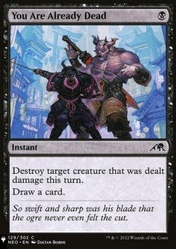You Are Already Dead⁣ - Mystery Booster 2: Reprints from Across Magic's History⁣ (Common)