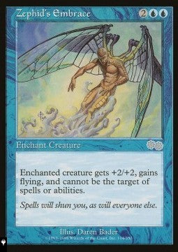 Zephid's Embrace⁣ - Mystery Booster 2: Reprints from Across Magic's History⁣ (Uncommon)