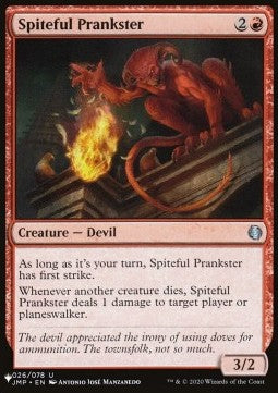 Spiteful Prankster⁣ - Mystery Booster 2: Reprints from Across Magic's History⁣ (Uncommon)