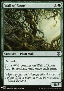 Wall of Roots⁣ - Mystery Booster 2: Reprints from Across Magic's History⁣ (Common)