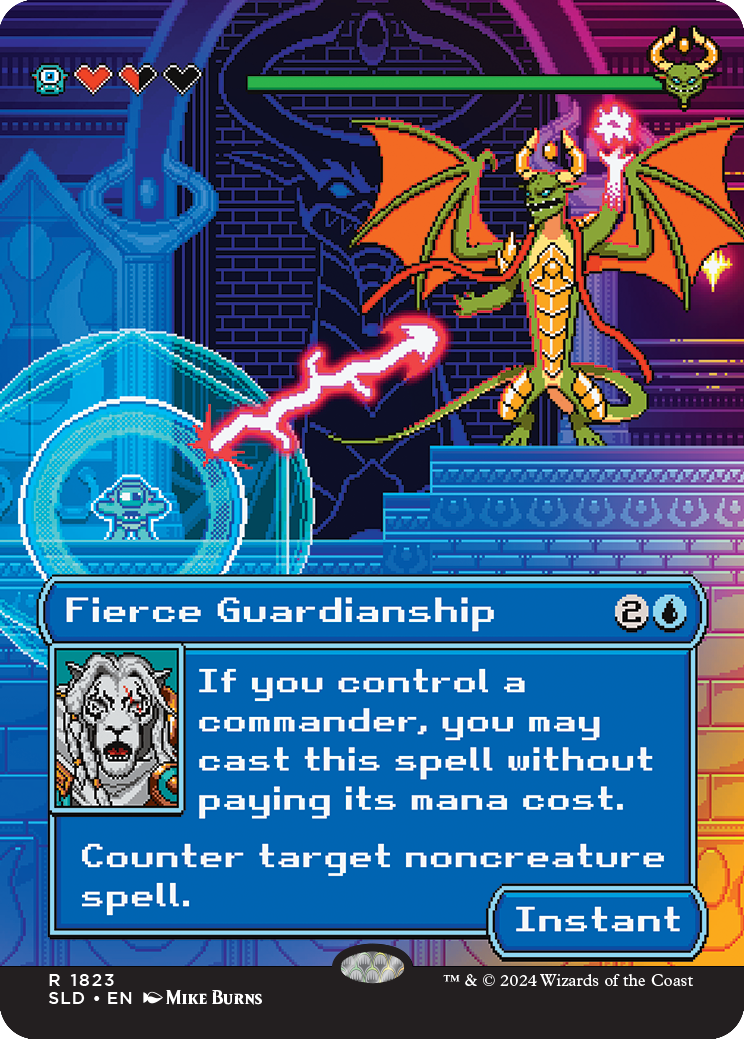 Fierce Guardianship⁣ - Secret Lair Drop Series: Extra Life⁣ (Rare)⁣ [1821]