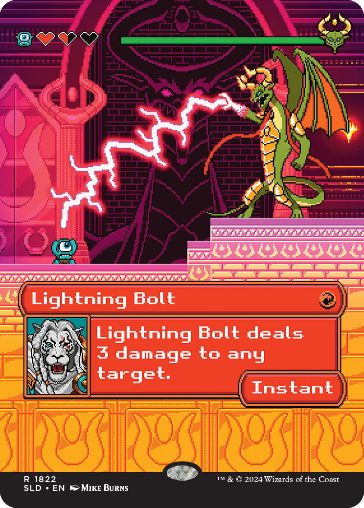 Lightning Bolt⁣ - Secret Lair Drop Series: Extra Life⁣ (Rare)⁣ [1822]