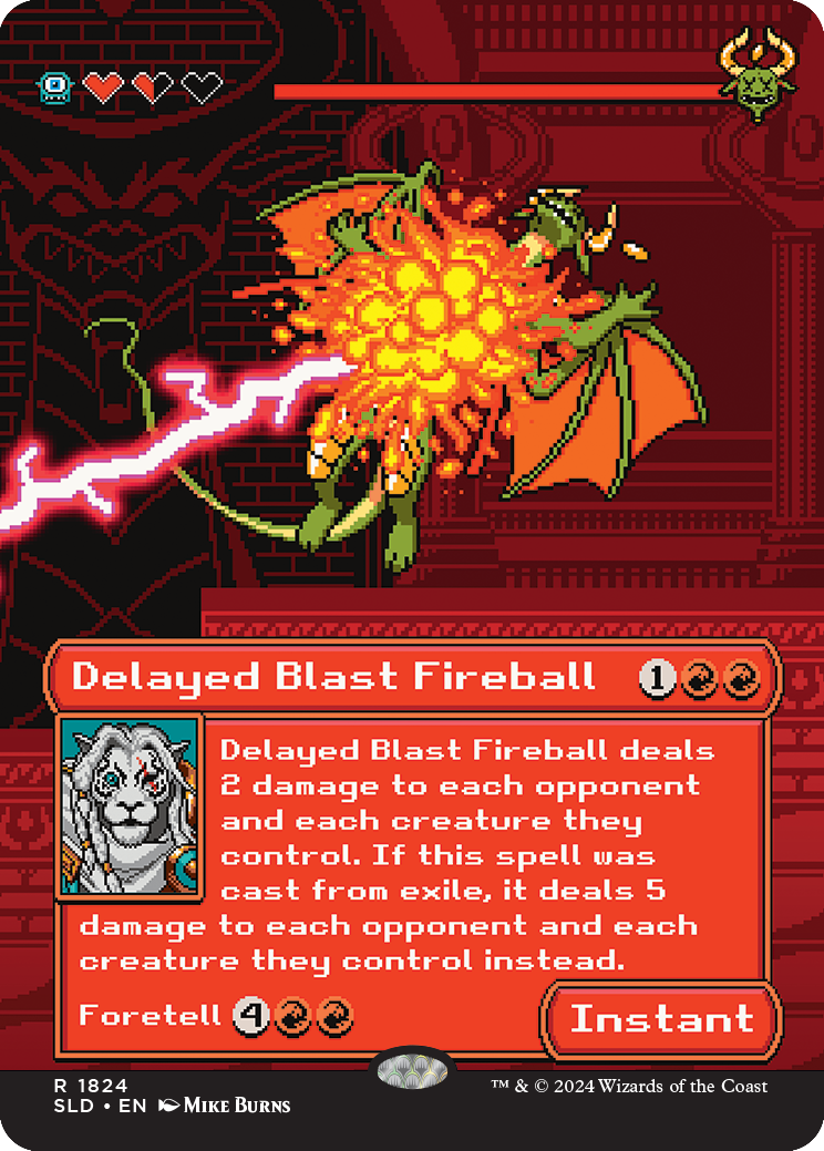 Delayed Blast Fireball⁣ - Secret Lair Drop Series: Extra Life⁣ (Rare)⁣ [1824]