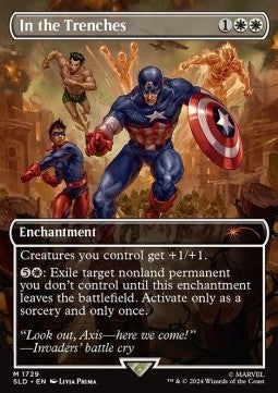 In the Trenches⁣ - Secret Lair Drop Series: Marvel Superdrop⁣ (Mythic)⁣ [1729]