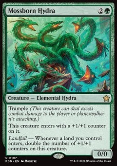 Mossborn Hydra⁣ - Magic: The Gathering Foundations⁣ (Rare)⁣ [107]
