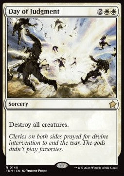 Day of Judgment⁣ - Magic: The Gathering Foundations⁣ (Rare)⁣ [140]