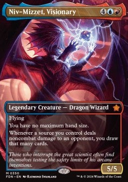 Niv-Mizzet, Visionary (V.1) - Magic: The Gathering Foundations: Extras (Mythic) [XFDN-350]