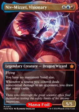 Niv-Mizzet, Visionary (V.2)⁣ - Magic: The Gathering Foundations: Extras⁣ (Mythic)⁣ [411]