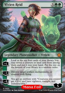 Vivien Reid (V.2)⁣ - Magic: The Gathering Foundations: Extras⁣ (Mythic)⁣ [421]