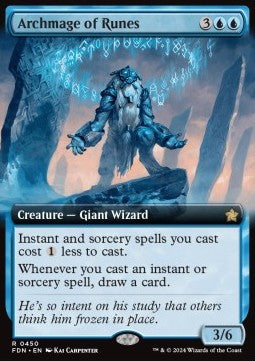 Archmage of Runes (V.3)⁣ - Magic: The Gathering Foundations: Extras⁣ (Rare)⁣ [450]
