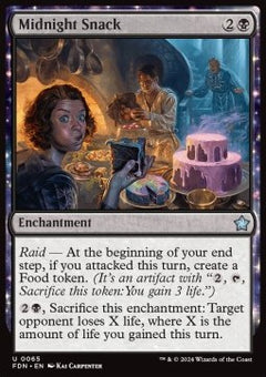 Midnight Snack⁣ - Magic: The Gathering Foundations⁣ (Uncommon)⁣ [65]