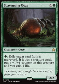 Scavenging Ooze⁣ - Magic: The Gathering Foundations⁣ (Rare)⁣ [232]