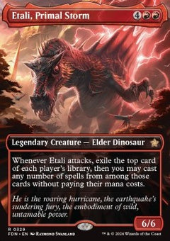 Etali, Primal Storm (V.1) - Magic: The Gathering Foundations: Extras (Rare) [XFDN-329]