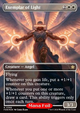 Exemplar of Light (V.2) - Magic: The Gathering Foundations: Extras (Rare) [XFDN-366]