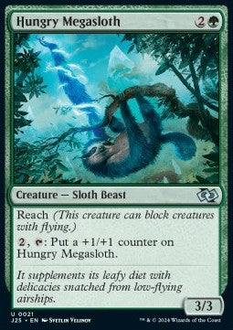 Hungry Megasloth - Foundations Jumpstart (Uncommon) [J25-21]