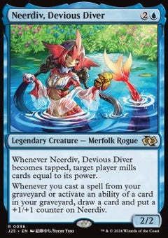 Neerdiv, Devious Diver⁣ - Foundations Jumpstart⁣ (Rare)⁣ [36]
