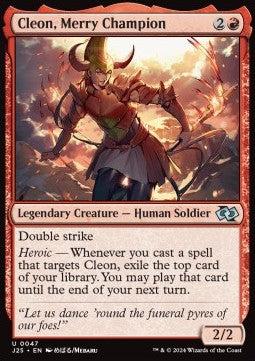 Cleon, Merry Champion - Foundations Jumpstart (Uncommon) [J25-47]