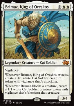 Brimaz, King of Oreskos⁣ - Foundations Jumpstart⁣ (Mythic)⁣ [58]