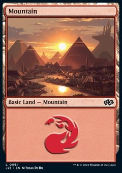 Mountain (V.2)⁣ - Foundations Jumpstart⁣ (Land)⁣ [91]