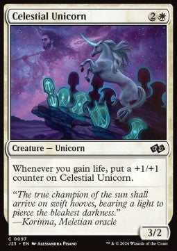 Celestial Unicorn - Foundations Jumpstart (Common) [J25-97]