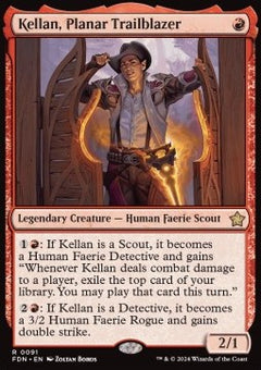 Kellan, Planar Trailblazer⁣ - Magic: The Gathering Foundations⁣ (Rare)⁣ [91]