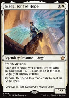 Giada, Font of Hope⁣ - Magic: The Gathering Foundations⁣ (Rare)⁣ [141]
