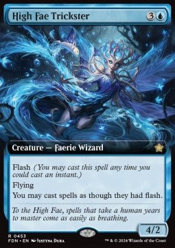 High Fae Trickster (V.3) - Magic: The Gathering Foundations: Extras (Rare) [XFDN-453]