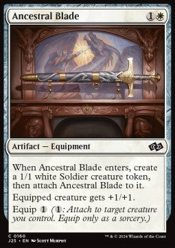 Ancestral Blade - Foundations Jumpstart (Common) [J25-160]