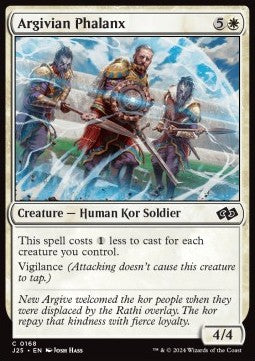 Argivian Phalanx - Foundations Jumpstart (Common) [J25-168]