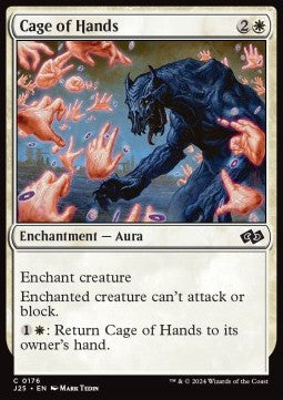 Cage of Hands - Foundations Jumpstart (Common) [J25-176]