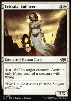 Celestial Enforcer - Foundations Jumpstart (Common) [J25-179]