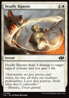 Deadly Riposte - Foundations Jumpstart (Common) [J25-185]