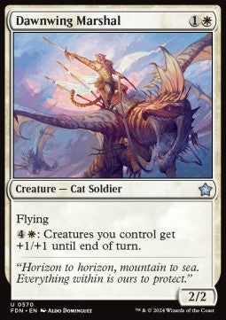 Dawnwing Marshal⁣ - Magic: The Gathering Foundations: Starter Collection⁣ (Uncommon)⁣ [570]