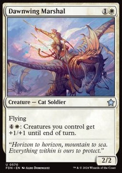 Dawnwing Marshal⁣ - Magic: The Gathering Foundations: Starter Collection⁣ (Uncommon)⁣ [570]