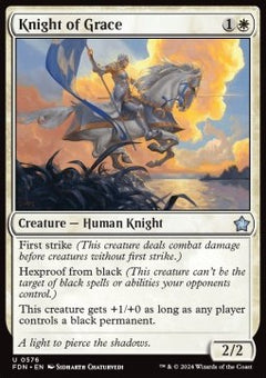 Knight of Grace⁣ - Magic: The Gathering Foundations: Starter Collection⁣ (Uncommon)⁣ [576]