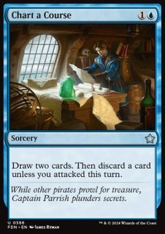 Chart a Course⁣ - Magic: The Gathering Foundations: Starter Collection⁣ (Uncommon)⁣ [586]