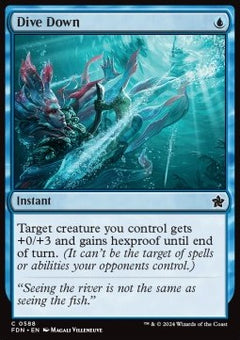 Dive Down⁣ - Magic: The Gathering Foundations: Starter Collection⁣ (Common)⁣ [588]