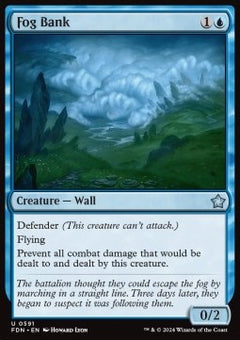 Fog Bank⁣ - Magic: The Gathering Foundations: Starter Collection⁣ (Uncommon)⁣ [591]