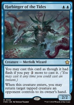 Harbinger of the Tides⁣ - Magic: The Gathering Foundations: Starter Collection⁣ (Rare)⁣ [593]