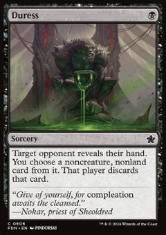Duress⁣ - Magic: The Gathering Foundations: Starter Collection⁣ (Common)⁣ [606]