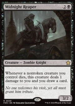 Midnight Reaper⁣ - Magic: The Gathering Foundations: Starter Collection⁣ (Rare)⁣ [609]