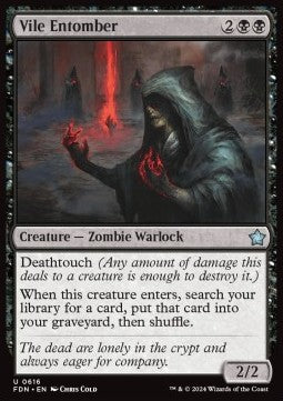 Vile Entomber⁣ - Magic: The Gathering Foundations: Starter Collection⁣ (Uncommon)⁣ [616]