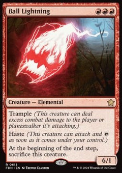 Ball Lightning⁣ - Magic: The Gathering Foundations: Starter Collection⁣ (Rare)⁣ [618]
